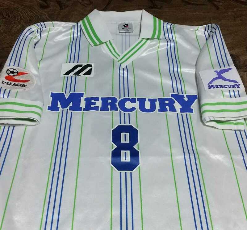 値下げ交渉 1998年 フジタ サッカークラブ マーキュリー 選手支給品 mizuno 日本製 検/MATCH ISSUE SHIRT ベルマーレ平塚 Lリーグ なでしこ