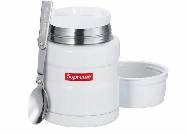 送料無料 Supreme Thermos Stainless King Food Jar + Spoon 18FW シュプリーム サーモス ジャーセット スプーン アウトドア キャンプ 新品