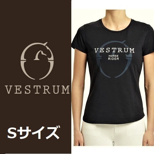 VESTRUM ノックスビル ロゴ Tシャツ S　レディース 乗馬　馬術