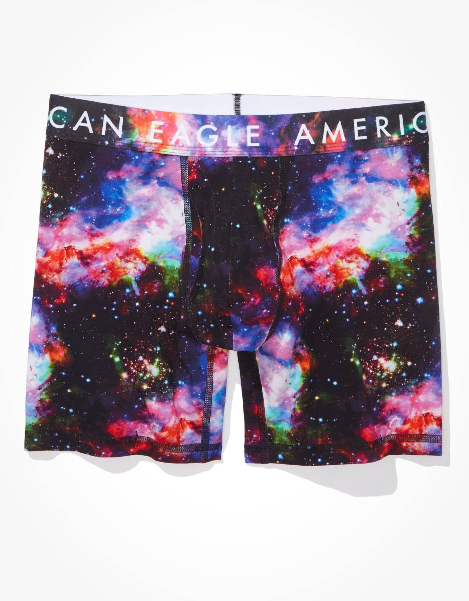 * AE アメリカンイーグル ボクサーブリーフ トランクス AEO Galaxy 6” Classic Boxer Brief S / Black *