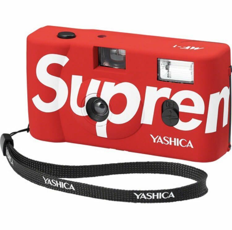 新品 21SS SUPREME シュプリーム YASHICA CAMERA カメラ ヤシカ RED レッド デニム Tシャツ BOX ボックス oxford crewneck North パーカ