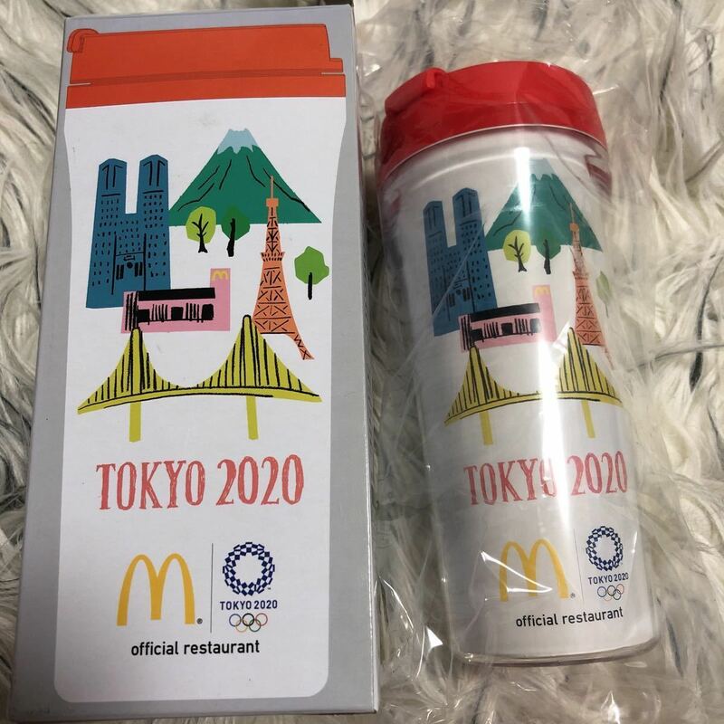 ★未使用品★マクドナルド／マック 東京2020オリンピック　オリジナルタンブラー　タンブラー　コカコーラ