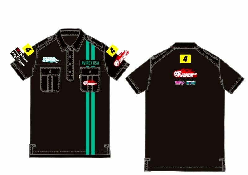 グッドスマイルレーシング レーシングミク 2017 ポロシャツ 初音ミク Tシャツ
