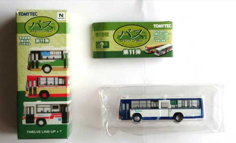 トミーテック THEバスコレクション 第11弾 (Nゲージサイズ) シークレット いすゞ キュービックバス (多摩バス)