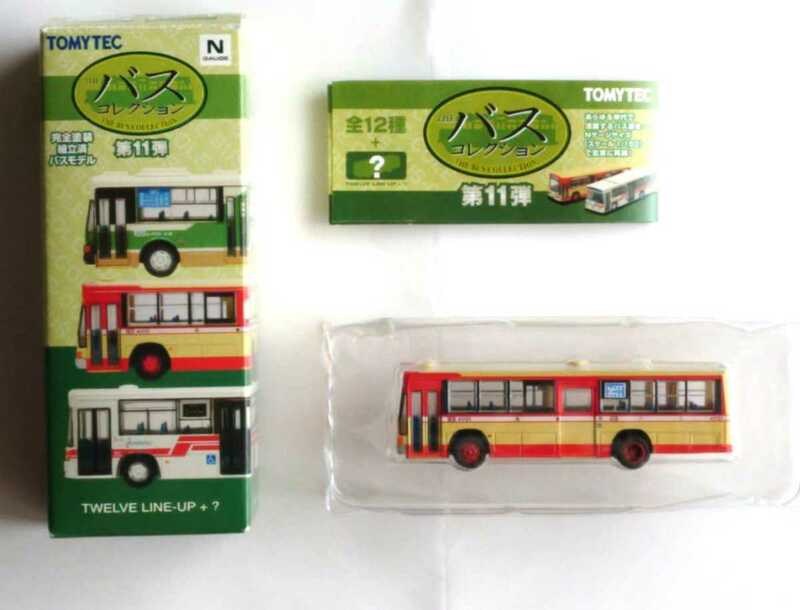 トミーテック THEバスコレクション 第11弾 (Nゲージサイズ) いすゞ キュービックバス (西東京バス)