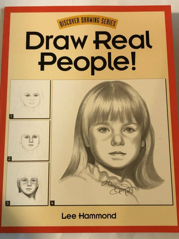 即決　洋書　顔の表現力　肖像画　スケッチ　技法　Draw Real People!