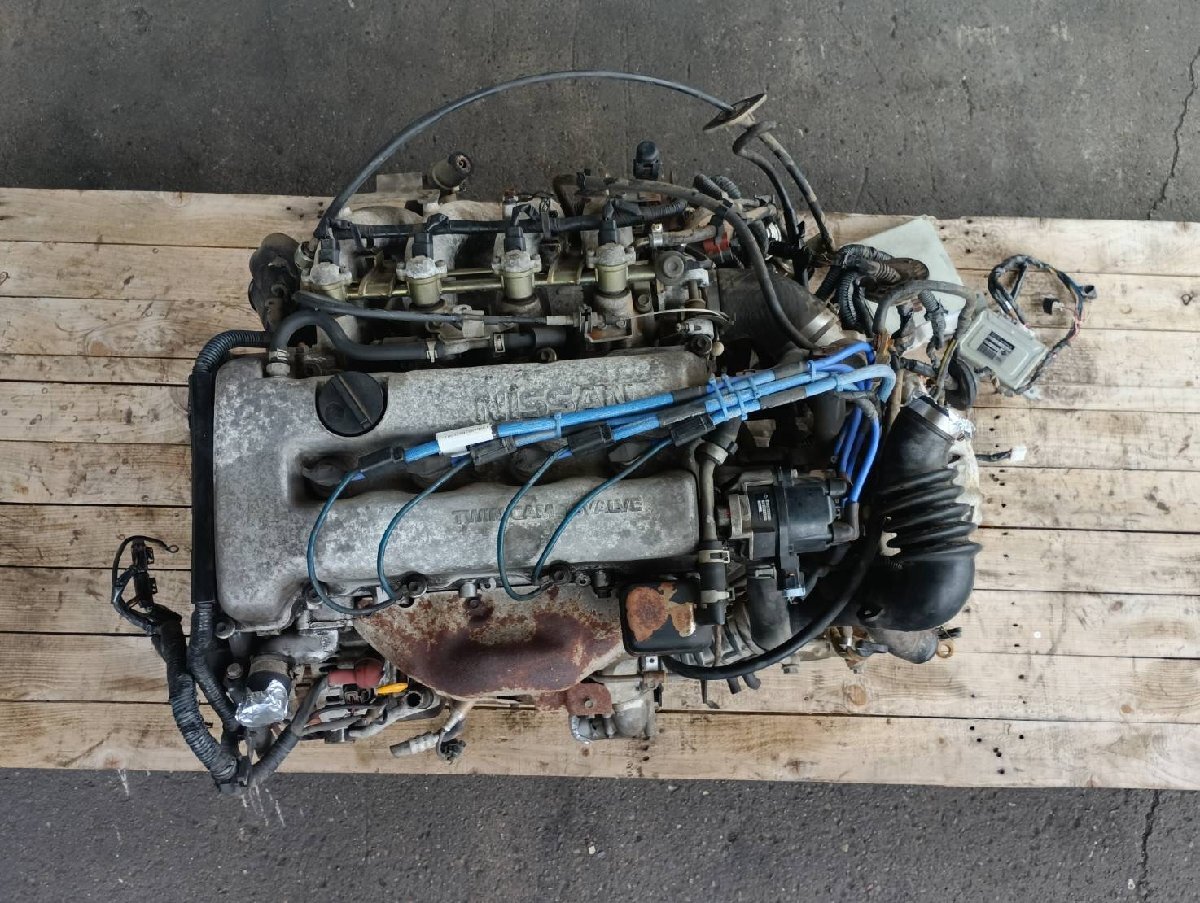 動画有り 日産 SR20DET エンジン AWD オートマ トランスミッション 120,000KM PNW11 アベニール GT4