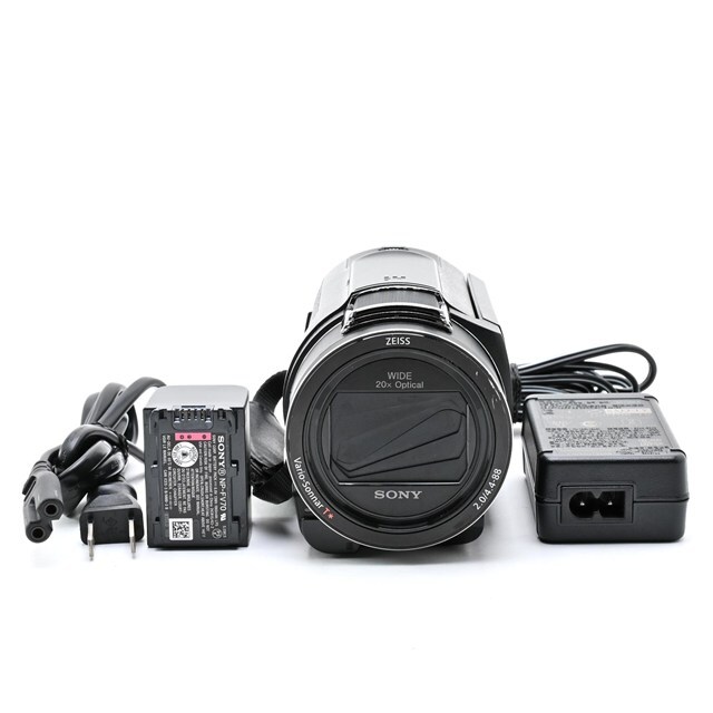 ＜並品＞ SONY ビデオカメラ FDR-AX40 ブラック
