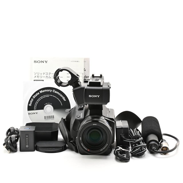 ＜美品＞ SONY ソニー NXCAMカムコーダー 業務用ビデオカメラ HXR-NX80