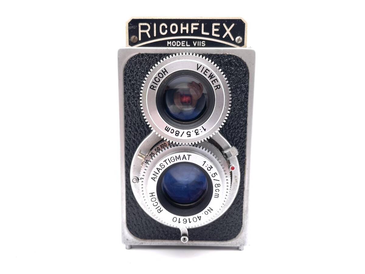 21590●RICOHFLEX MODEL VIIS RICOH VIEWER 1:3.5/8cm ANASTIGMAT