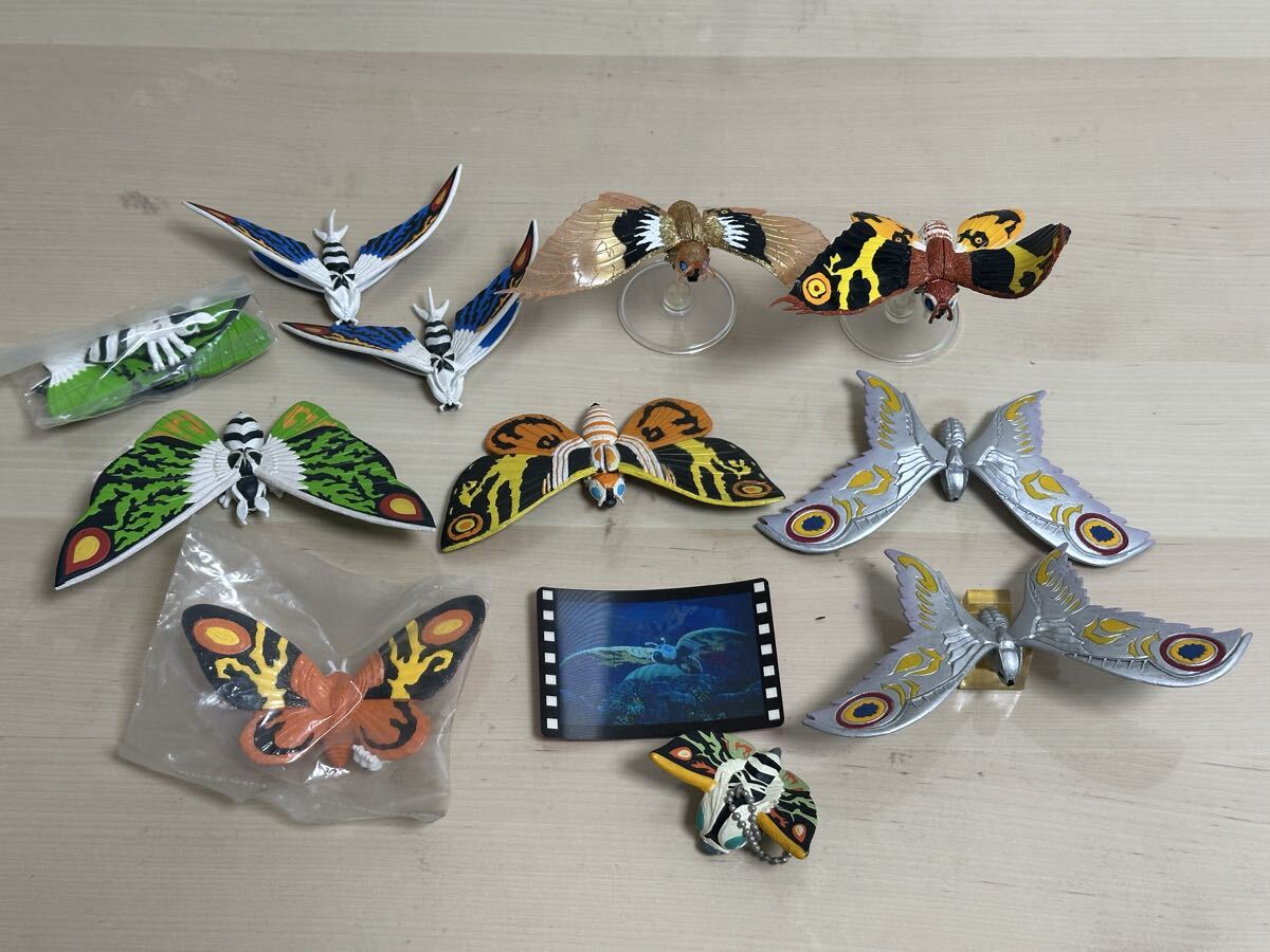 モスラ アーマード 鎧 水中 ミニフィギュア フィギュア 特撮 ソフビ 怪獣 ガシャポン ガチャガチャ 塩ビ クリア 蓄光 ゴジラ 未開封 新品