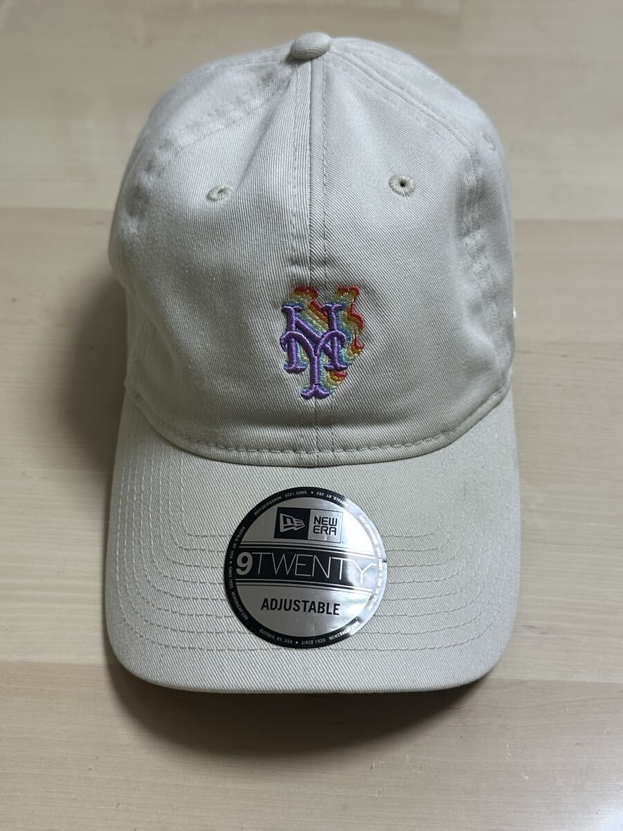 newera 9twenty adjustable NY ニューヨーク メッツ キャップ ホワイト パープル