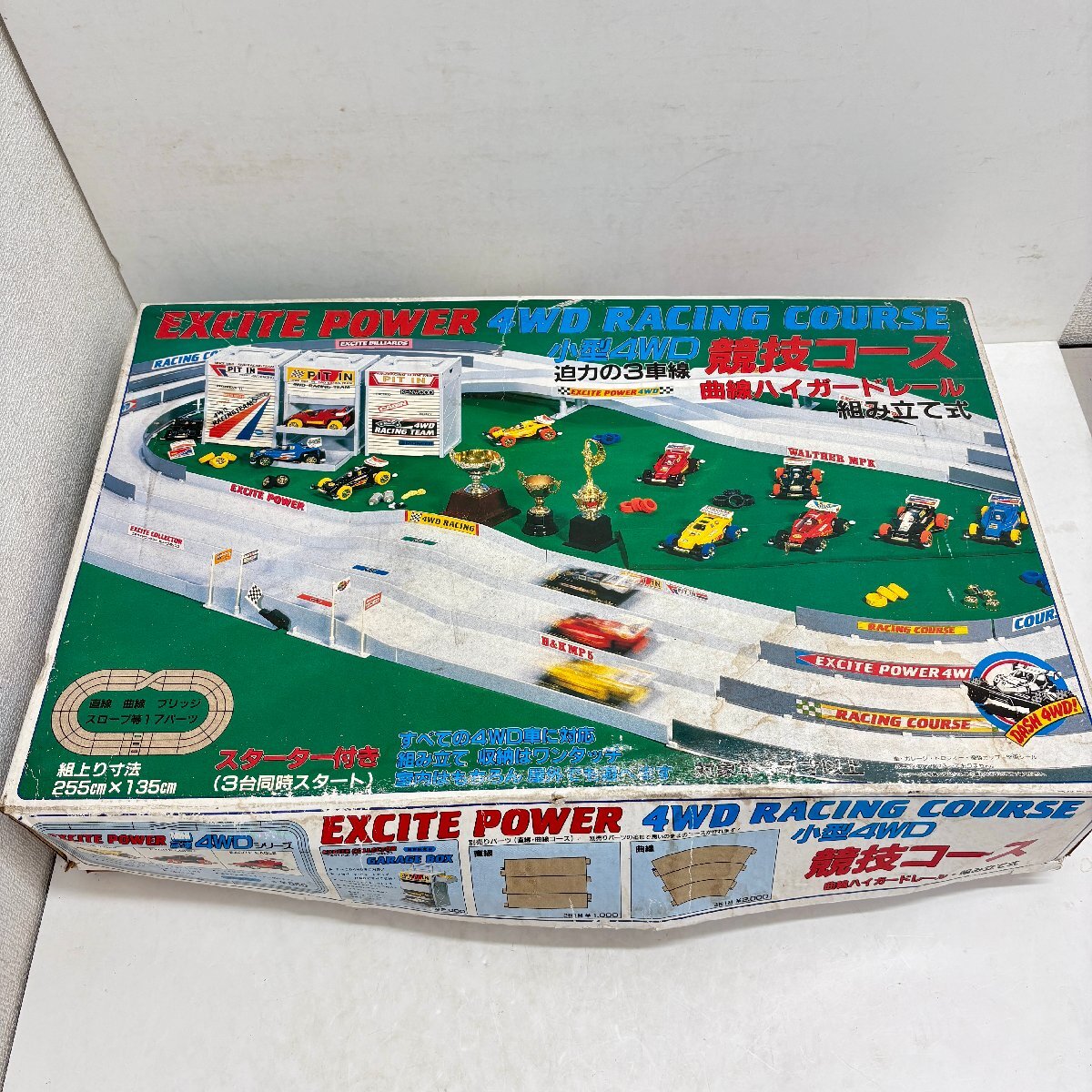 ◆◇[1] ユタカ EXCITE POWER 4WD RACING COURSE 小型4WD 競技コース ジャンク 現状品 08/070901m◇◆