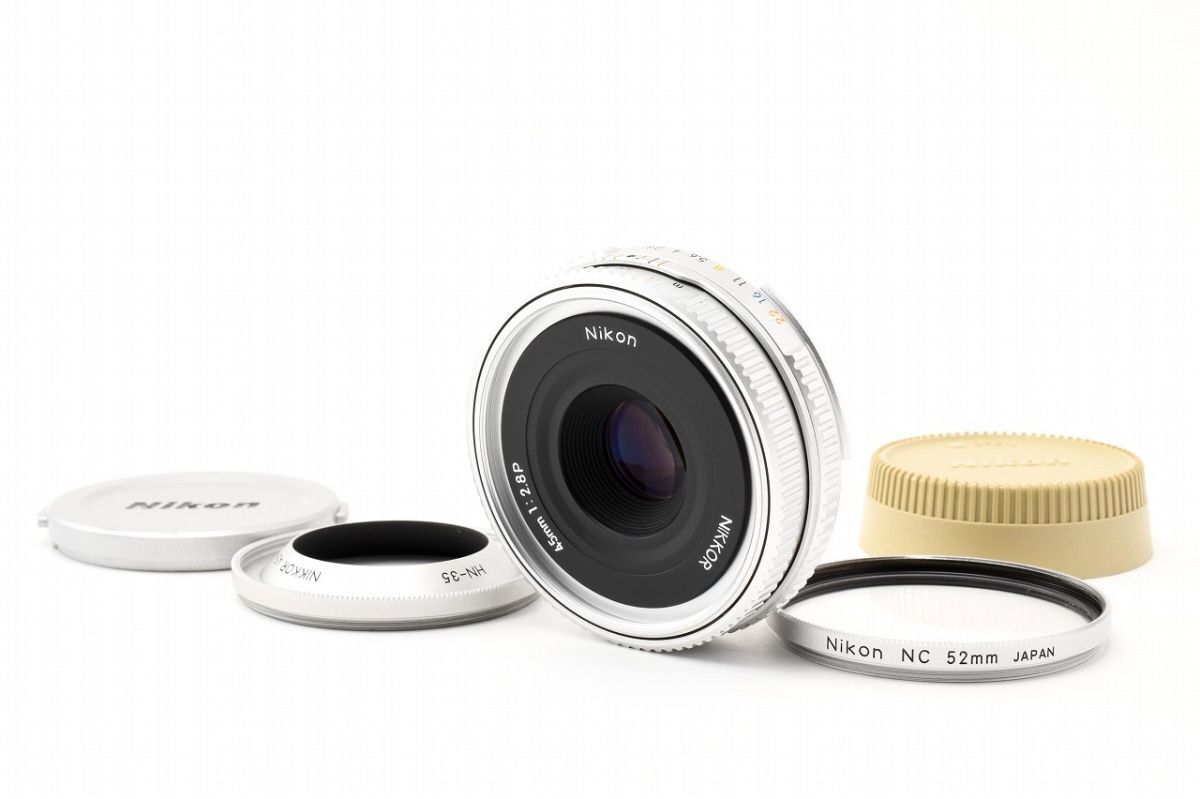 [ジャンク] Nikon ニコン Ai-s Nikkor 45mm f/2.8 P #2974806