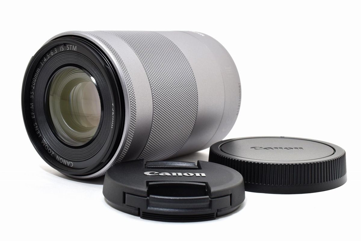 [美品] Canon キャノン EF-M 55-200mm f/4.5-6.3 IS STM #2963466