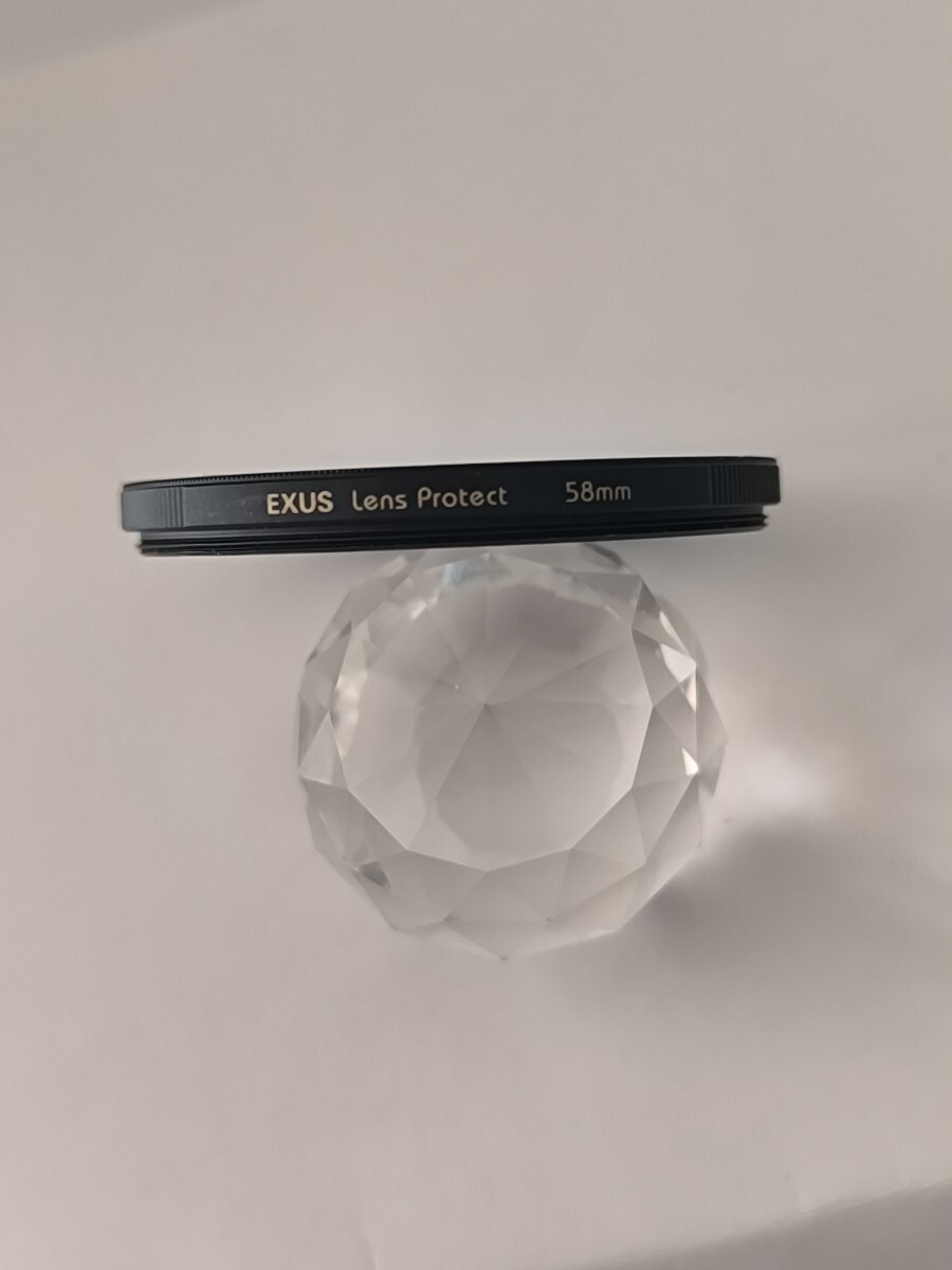マルミ光機 marumi EXUS LENS PROTECT 58mm 保護フィルター　面反射0.3%以下　撥水・撥油コート 薄枠