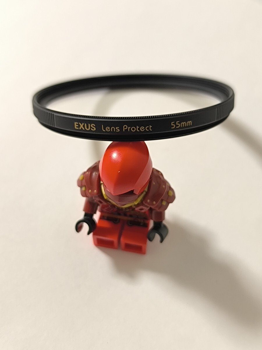 マルミ光機 marumi EXUS LENS PROTECT 55mm 保護フィルター　面反射0.3%以下　撥水・撥油コート 薄枠