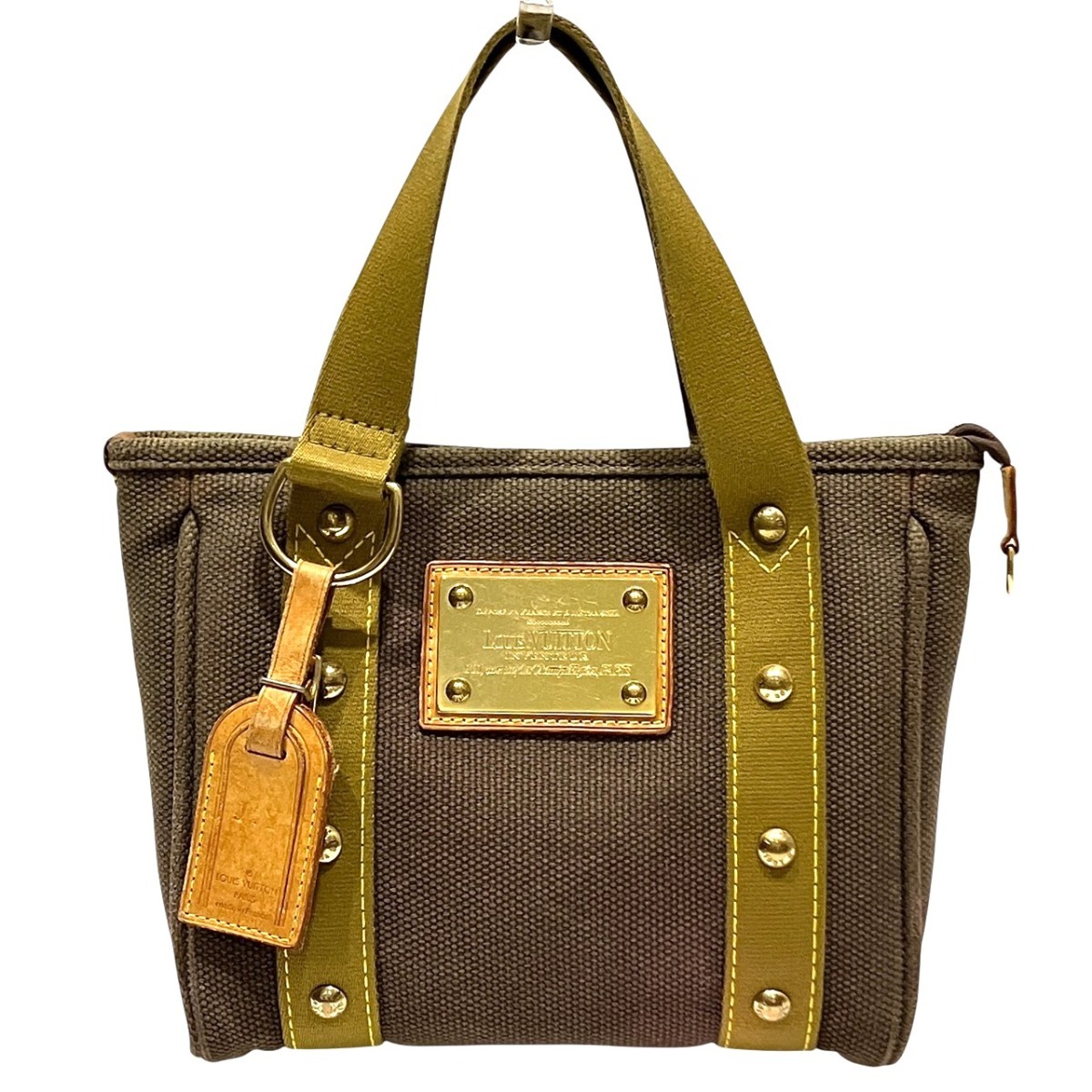 ルイ・ヴィトン LOUIS VUITTON カバPM ハンドバッグ アンティグア キャンバス M40089 中古☆0335