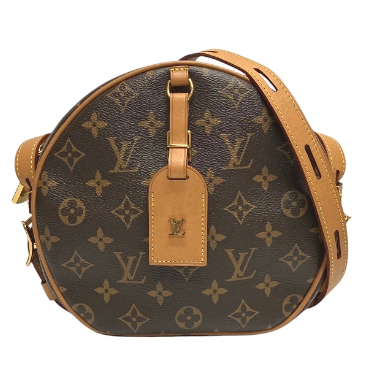 ルイ・ヴィトン LOUIS VUITTON ボワット シャポー スープルMM ショルダーバッグ モノグラム トアル地 M45647 中古☆0202