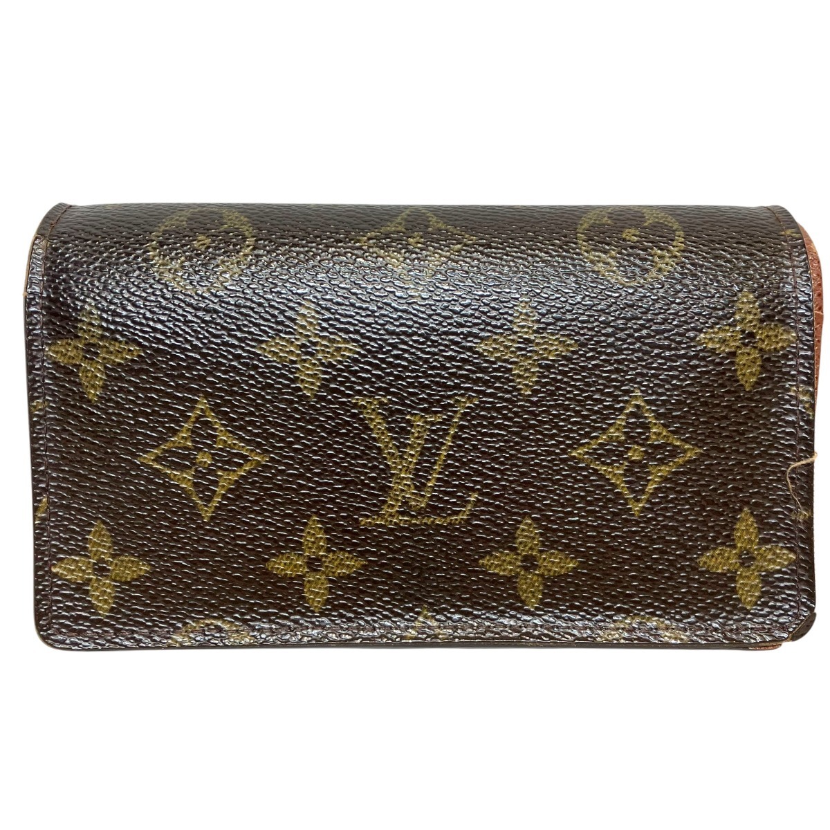 ルイ・ヴィトン LOUIS VUITTON ポルトモネ ビエ トレゾール 二つ折り財布 モノグラム モノグラムキャンバス M61730 中古☆0303