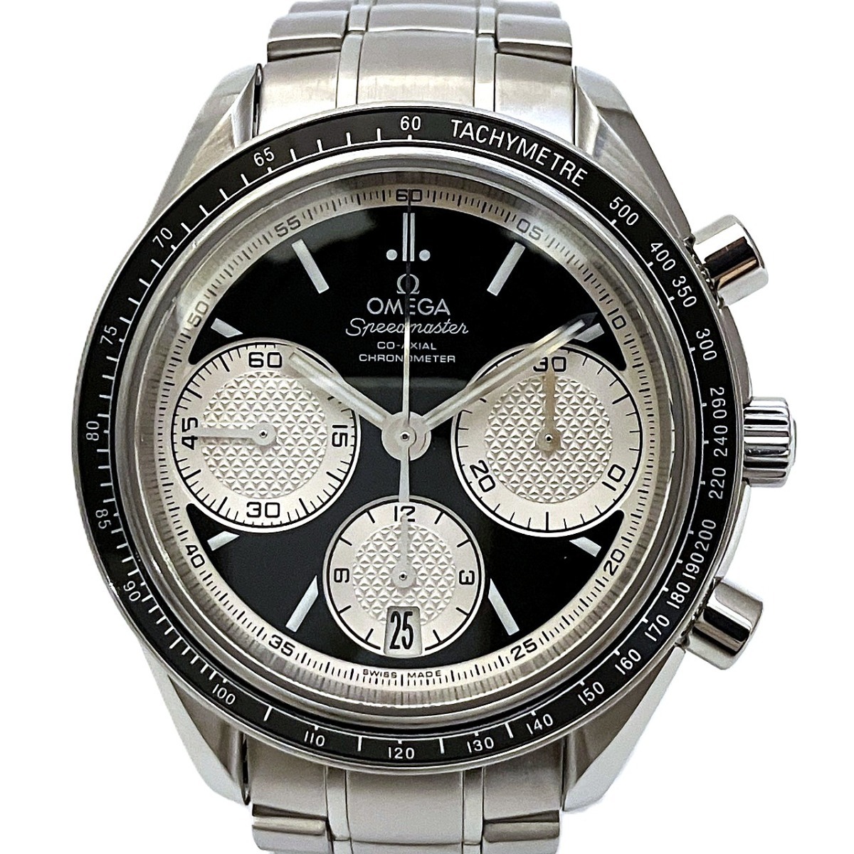 オメガ OMEGA 腕時計 総重量約155.8g SS SS 自動巻き ブラック文字盤 326.30.40.50.01.002 中古☆0307