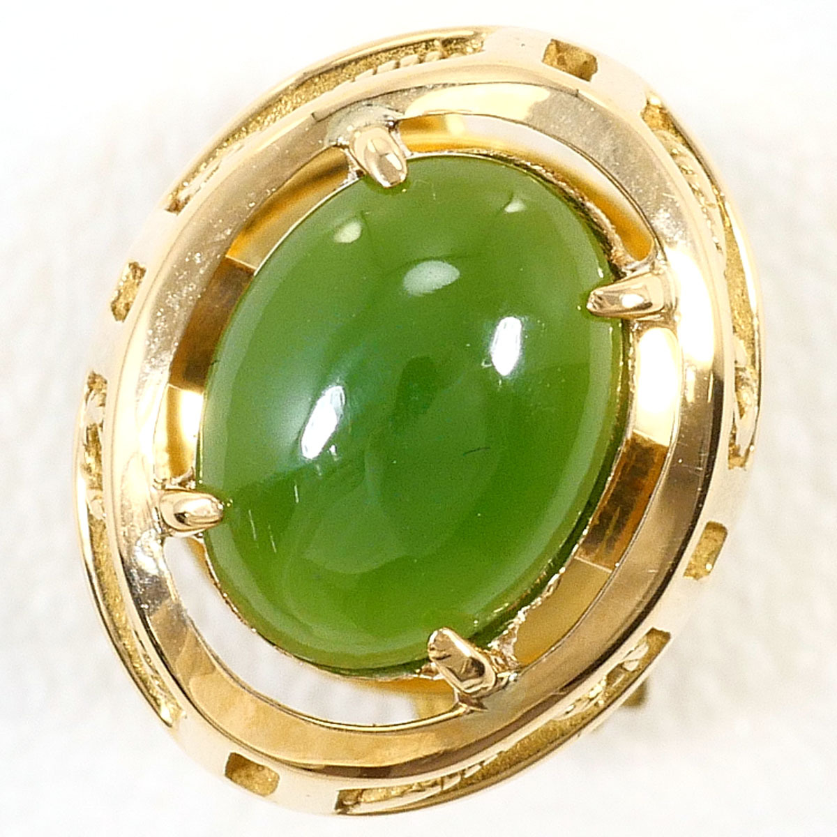 K18 合金 ブローチ 天然石 総重量約2.9g ジュエリー 中古 美品 送料無料☆0315