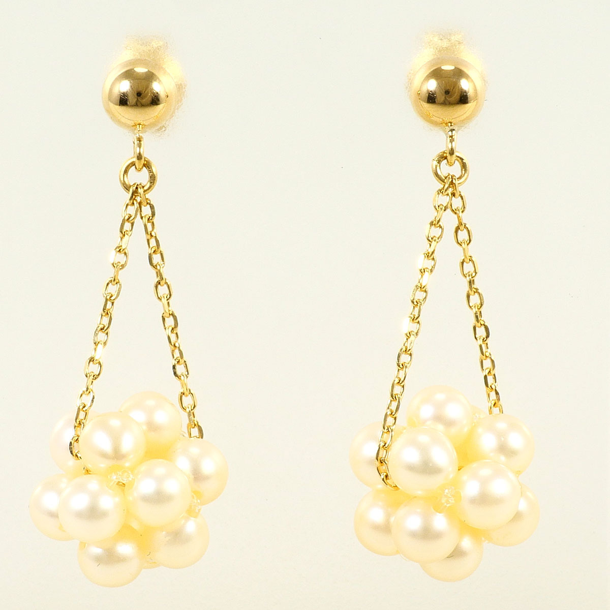 K18YG ピアス パール 総重量約2.5g ジュエリー 中古 美品 送料無料☆0315