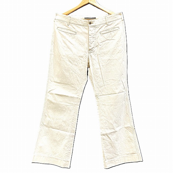 ルイヴィトン ホワイト 44サイズ RM061 MIDP81CT1 アパレル パンツ デニム メンズ ☆0202