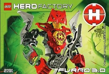 LEGO 2191　レゴブロックヒーローファクトリーHEROFACTORY廃盤品