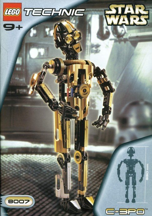 レア★入手困難★LEGO 8007　レゴブロックスターウォーズSTARWARSテクニック廃盤品