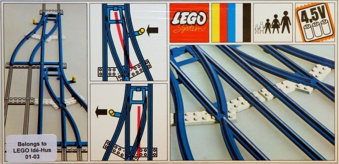 ゲキレア★入手困難★LEGO 154　レゴブロック街シリーズTOWNトレイン廃盤品