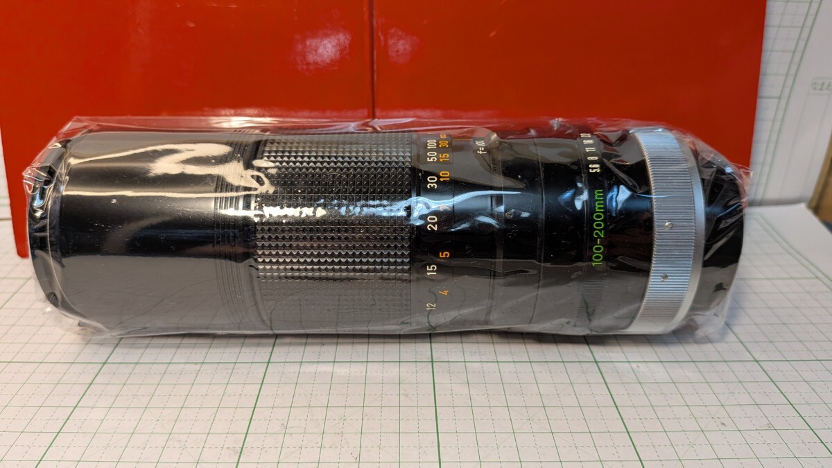 Canon zoom lens FD100-200 Canon mint and works動作程度上品