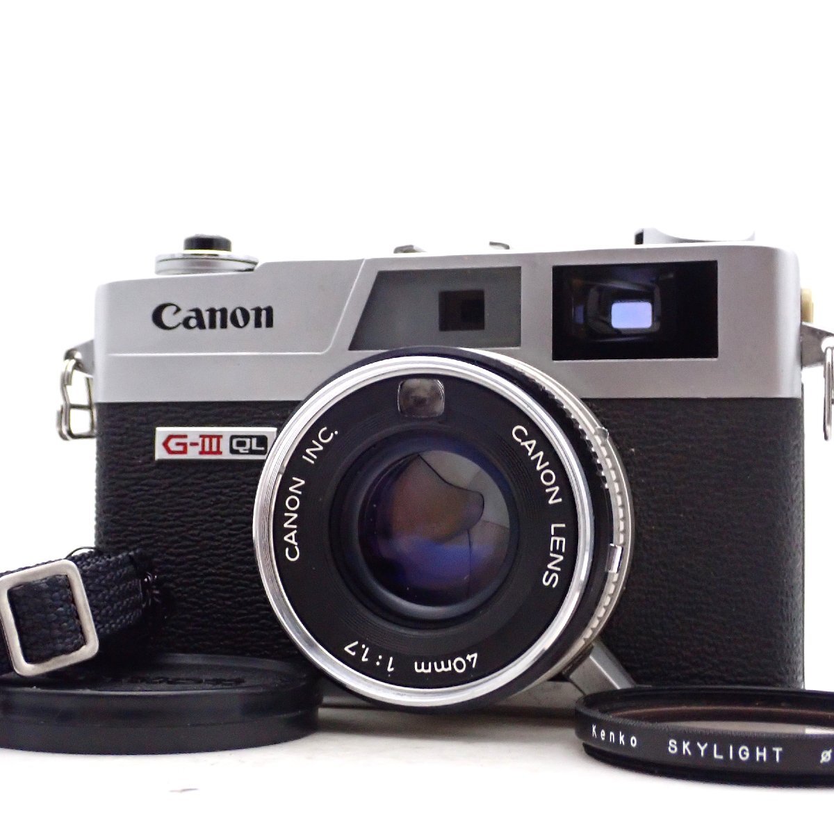 整備済 Canon Canonet QL17 G-III G3 40mm f1.7 レンジファインダー コンパクトフィルムカメラ B52131