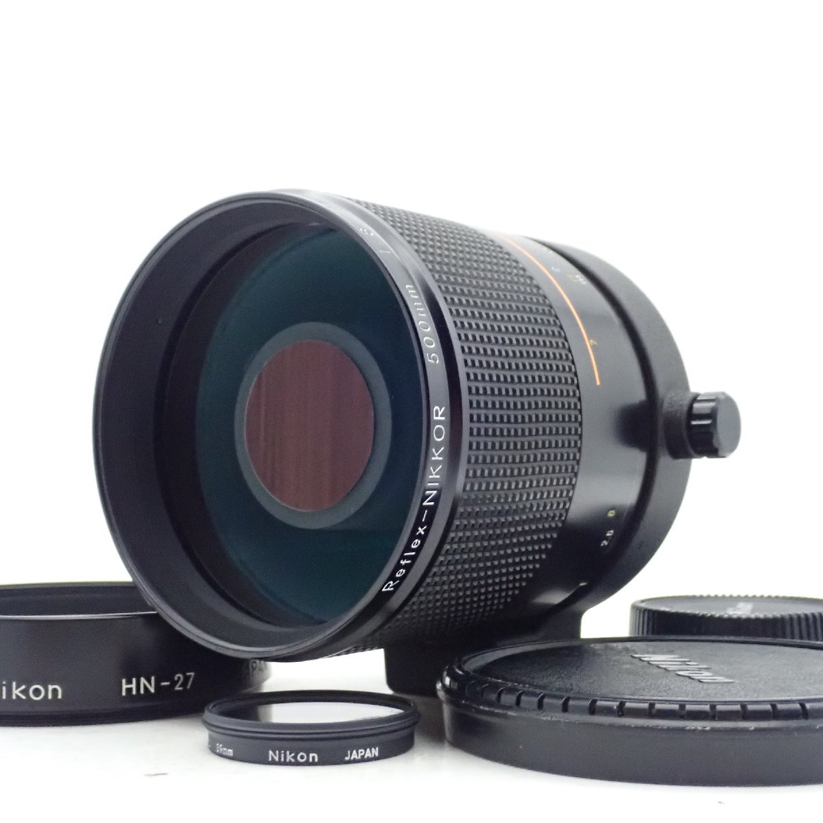 整備済 Nikon New Reflex Nikkor 500mm f8 超望遠 単焦点 マニュアル ミラーレンズ 183632