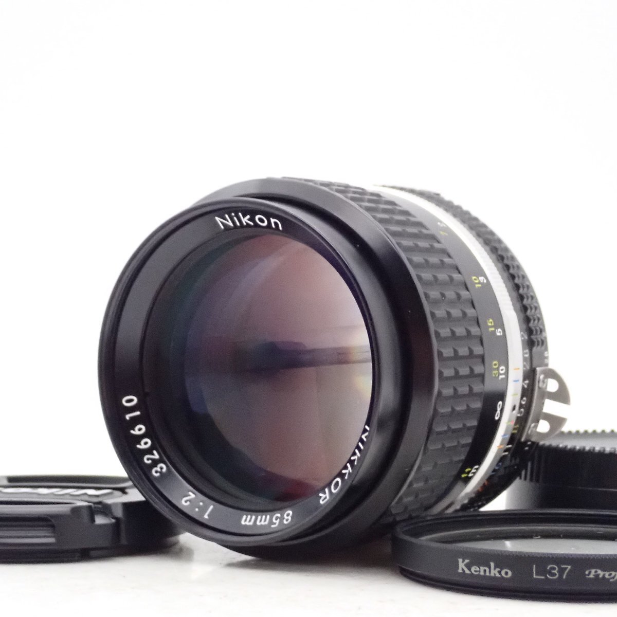整備済 Nikon Ai-s Ais Nikkor 85mm f2 ポートレート 単焦点 マニュアル オールドレンズ 326610