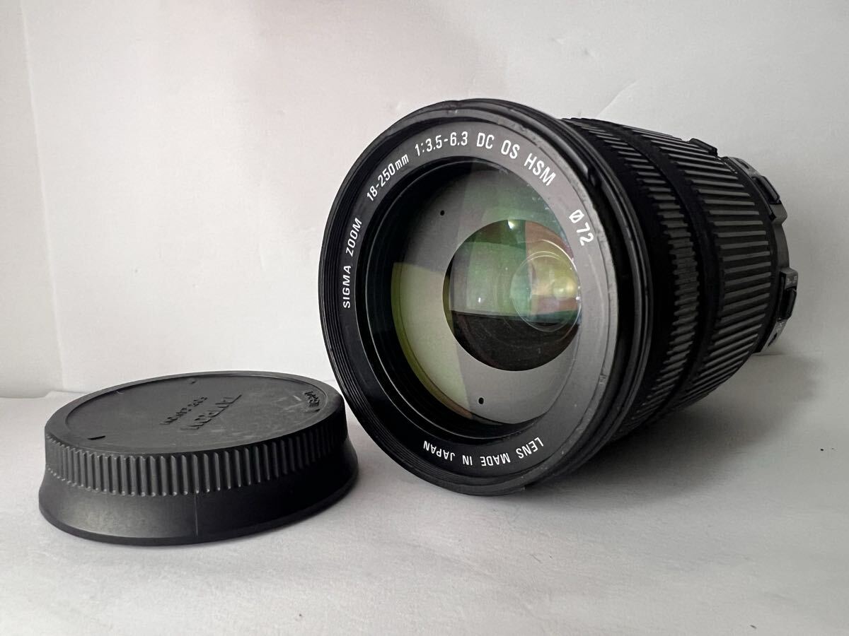 シグマ sigma 18-250mm F3.5-6.3 OS HSM For Canon #0470 #66