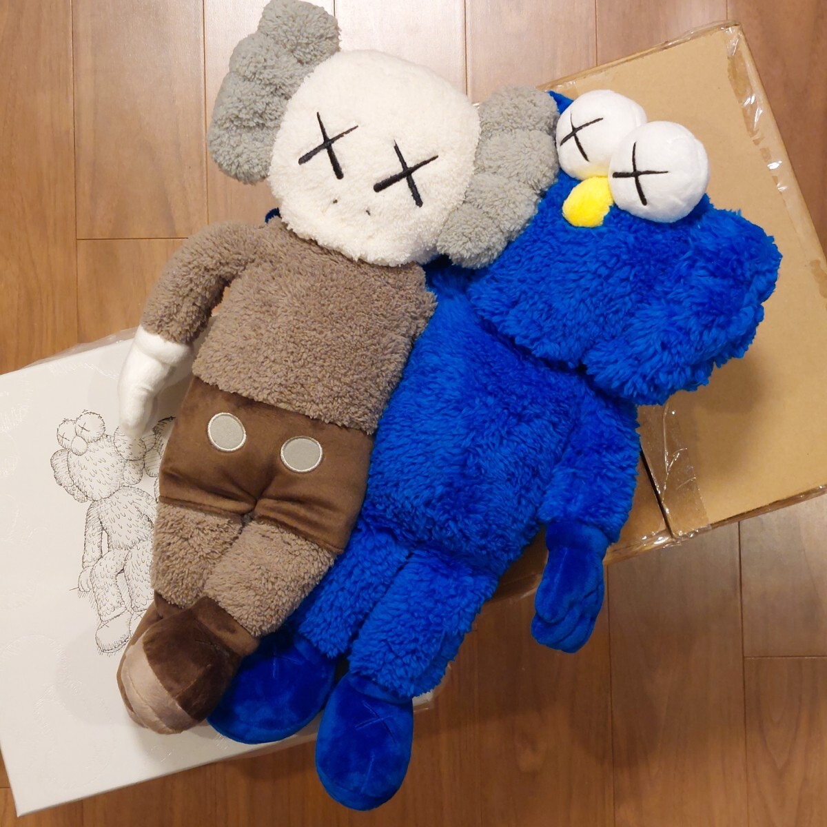 KAWS x IFS Seeing/Watching PLUSH COMPANION & BFF AllRightsReserved DingDongTakuhaibin カウズ ぬいぐるみ コンパニオン