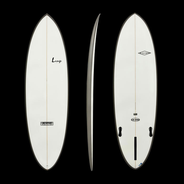サマーセール対象ボード　LUNGE DUCK　EPSフォーム　クールグレー 5'10　大幅値下げお値打ち価格