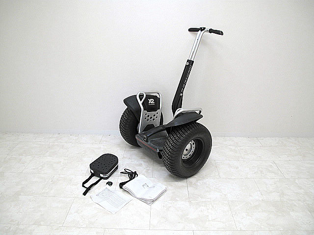 現状品 Segway セグウェイ「PT X2」オフロードモデル InfoKey2個/充電ケーブル/取説 バランススクーター 私有地・施設内向け　公道使用不可