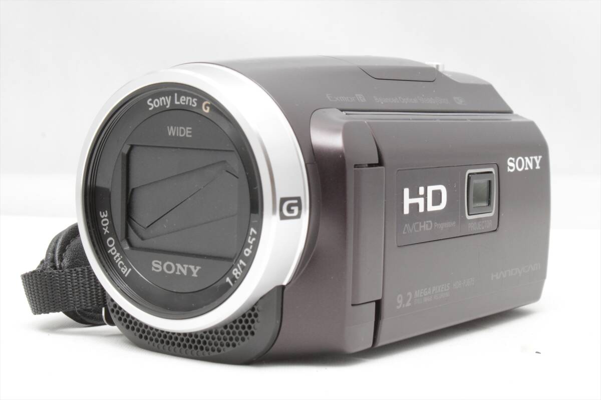 スマホ転送！SONY HDR-PJ675　ソニー　ビデオカメラ　プロジェクター 動作確認済み　送料無料