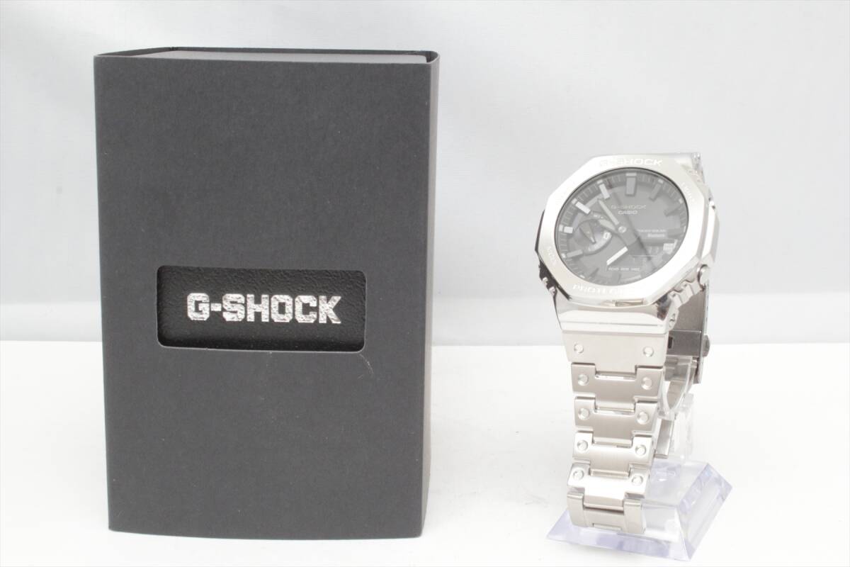 CASIO G-SHOCK GM-B2100-1AJF フルメタル 稼働品 ジーショック　タフソーラー　動作確認済み　送料無料