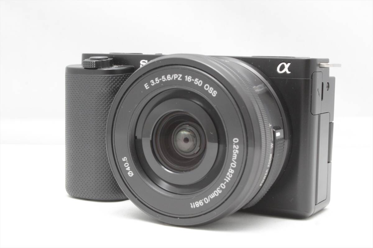 シャッター少！SONY VLOGCAM ZV-E10　ソニー　ミラーレスカメラ ４K　レンズセット　動作確認済み　送料無料