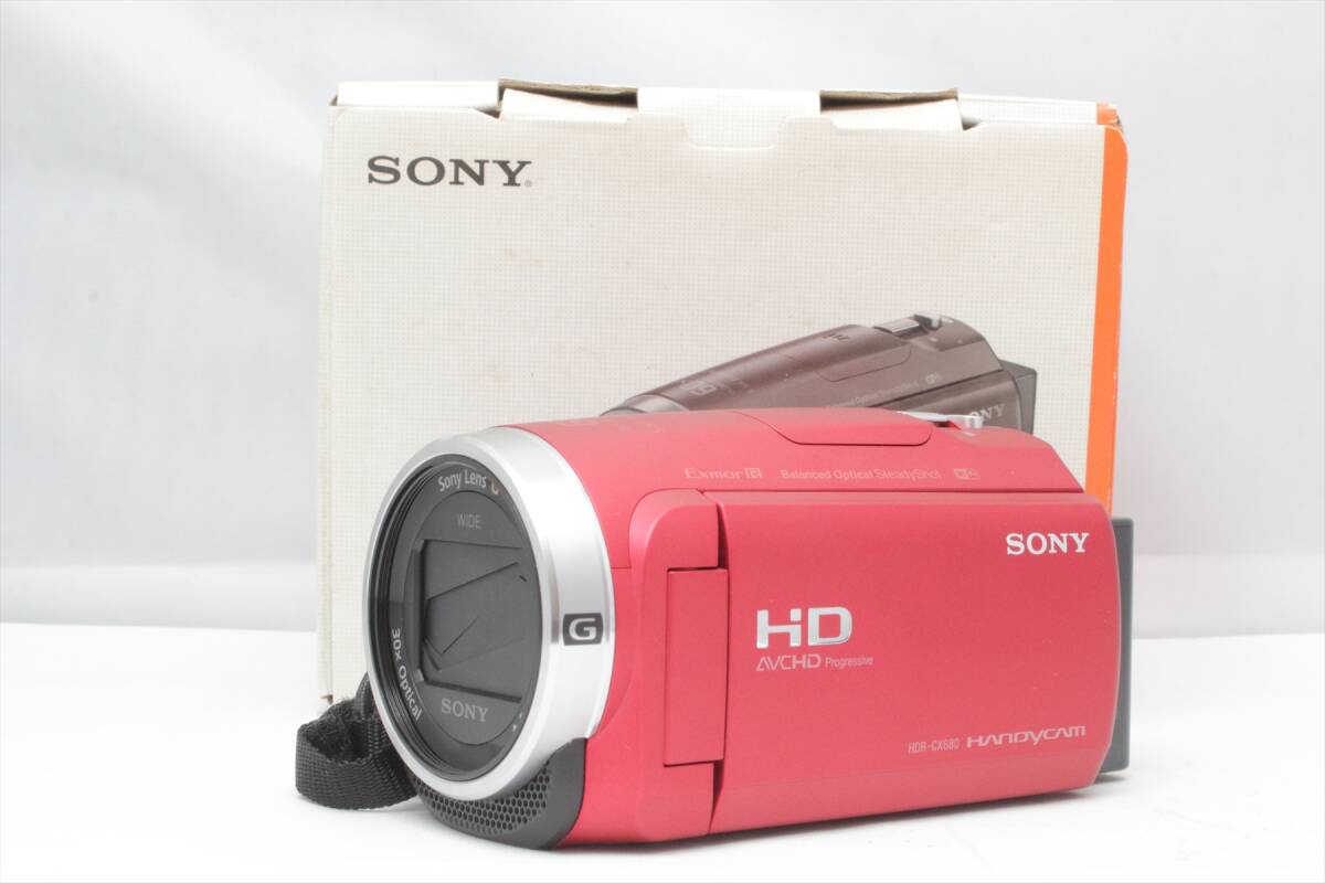 スマホ転送！SONY HDR-CX680　ソニー　ビデオカメラ 動作確認済み　送料無料