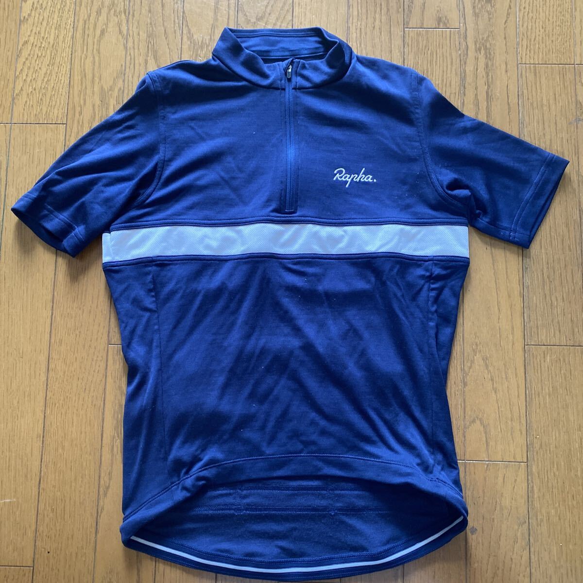 Rapha ラファ　メリノ　クラブ　ジャージ　サイズM ネイビー JERSEY rapha サイクルジャージ