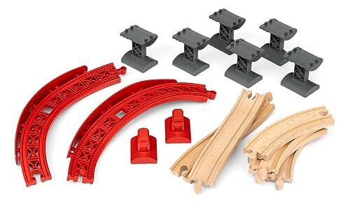 BRIO 木製レール 知育玩具 拡張カーブパック 対象年齢 3歳~ 33995 誕生日 クリスマス プレゼント 室内遊び 男の子 