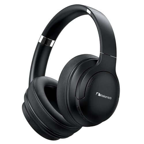 Nakamichi ヘッドホン Bluetooth 5.4 ANCノイズキャンセリング マイク内蔵 30時間連続再生 ワイヤレスヘ