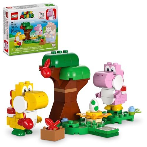LEGO スーパーマリオ ヨシスの卵のような森の拡張セット スーパーマリオ コレクターおもちゃ 子供用 2つのレンガ造りのキャラク