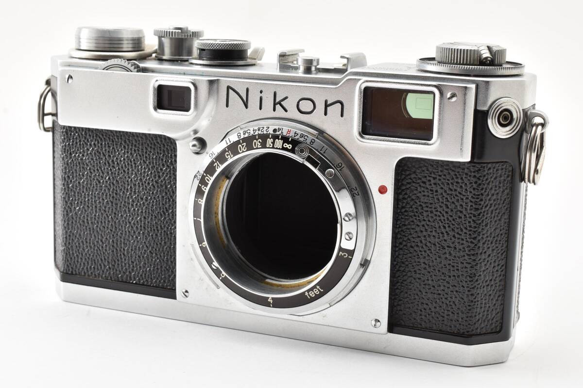 【美品】Nikon S2 ボディ 後期 レンジファインダー フィルムカメラ ニコン 【動作確認済み】 #9715