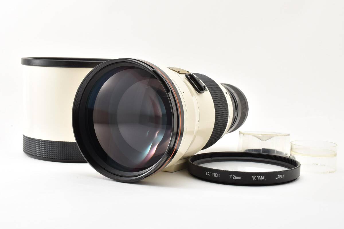 【実用品】 TAMRON MF 300mm F2.8 SP LD IF（60B）マウントなし タムロン 白レンズ 【現状品】 #9716