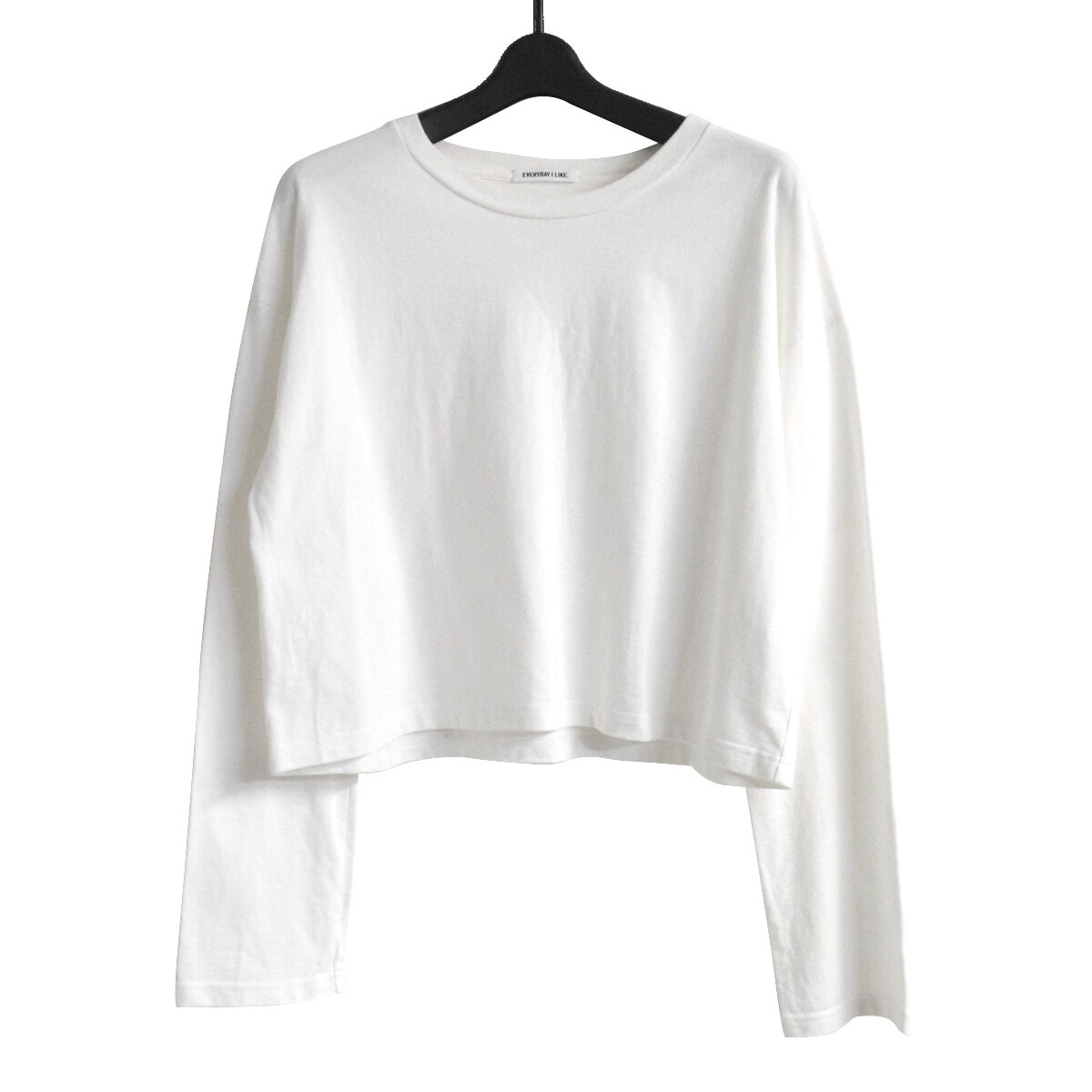 EVERYDAY I LIKE. / Deuxieme Classe 23SS Cropped L/S Tシャツ / クロップドロングスリーブTシャツ 23070500803110 ドゥーズィエムクラス